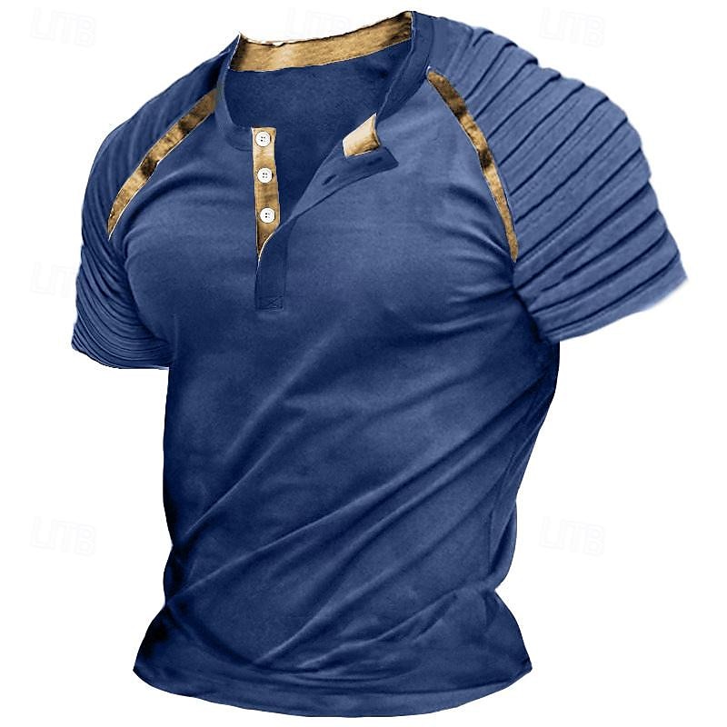 Retro Graphic Letter Crew Neck Short Sleeve Outdoor Casual Tee